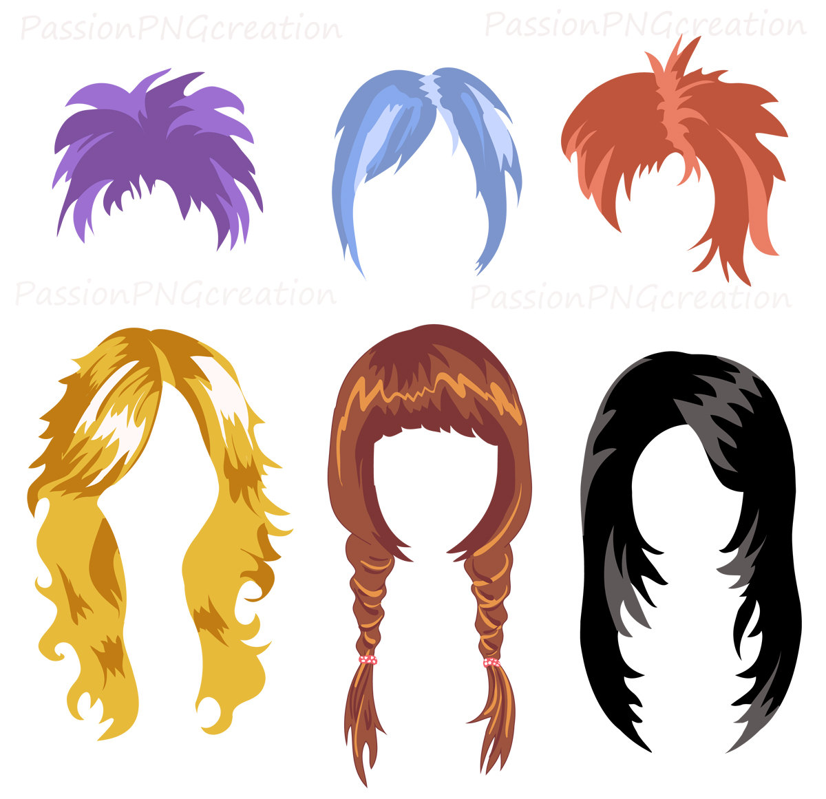 hairstyle clipart free download - photo #13