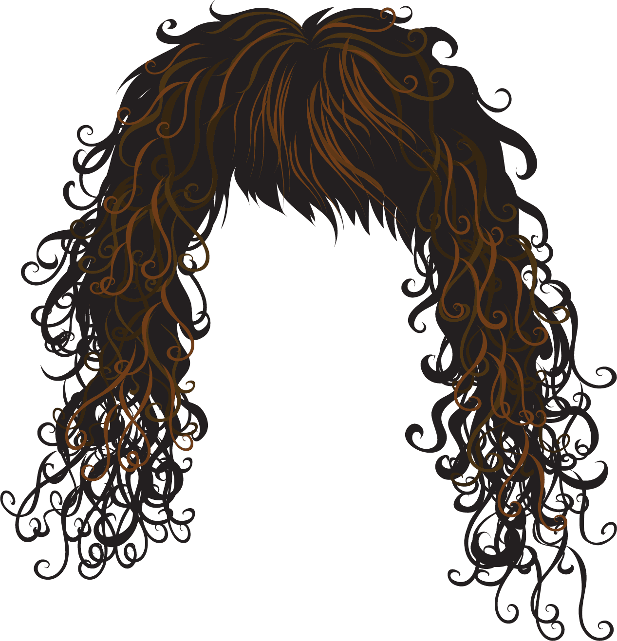 hair clipart png - photo #5