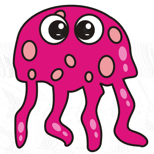 moving jellyfish clipart - photo #42