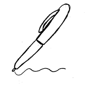 Pen clipart black and white free images 4 - Cliparting.com