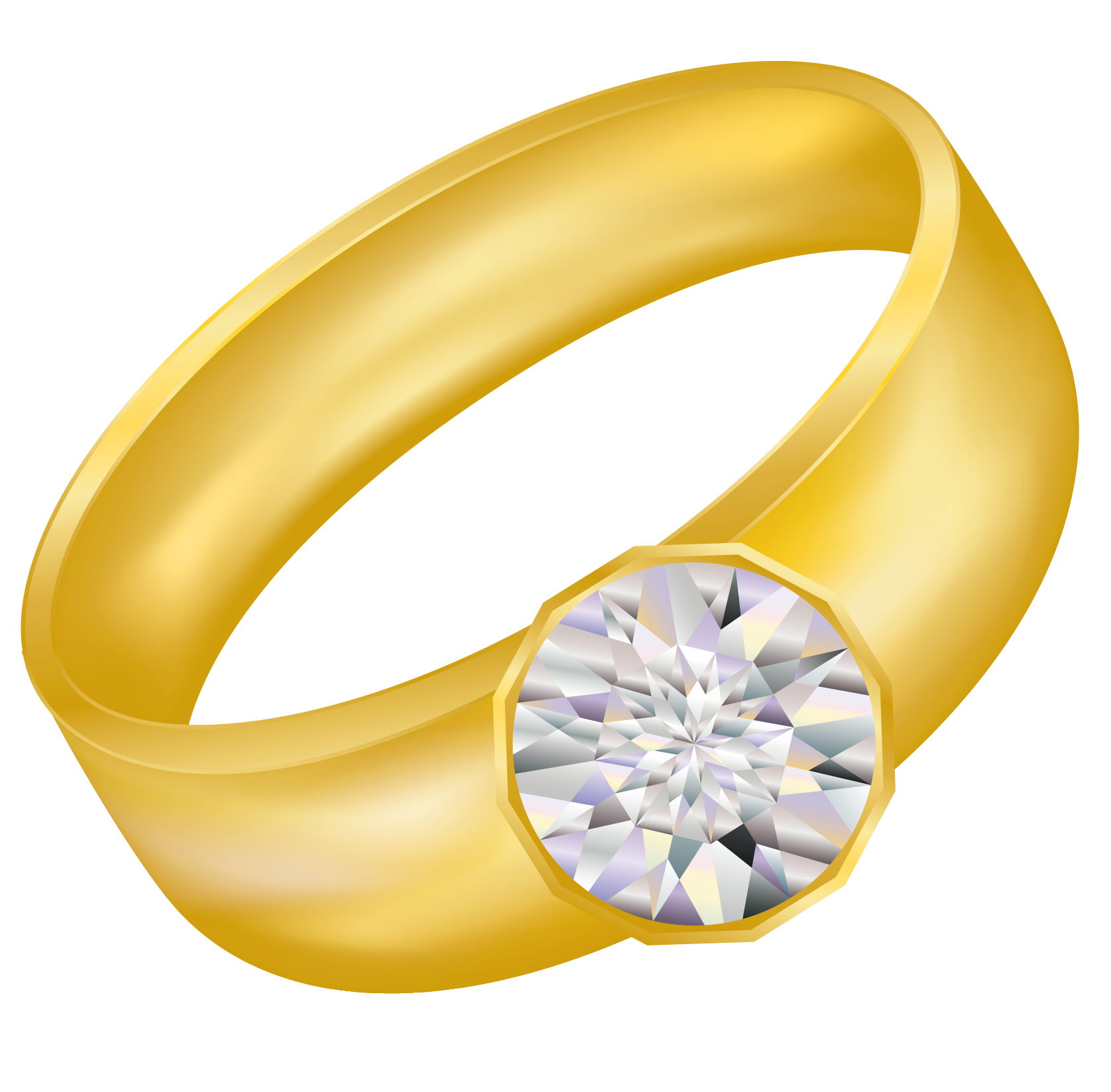 free diamond ring clipart - photo #31