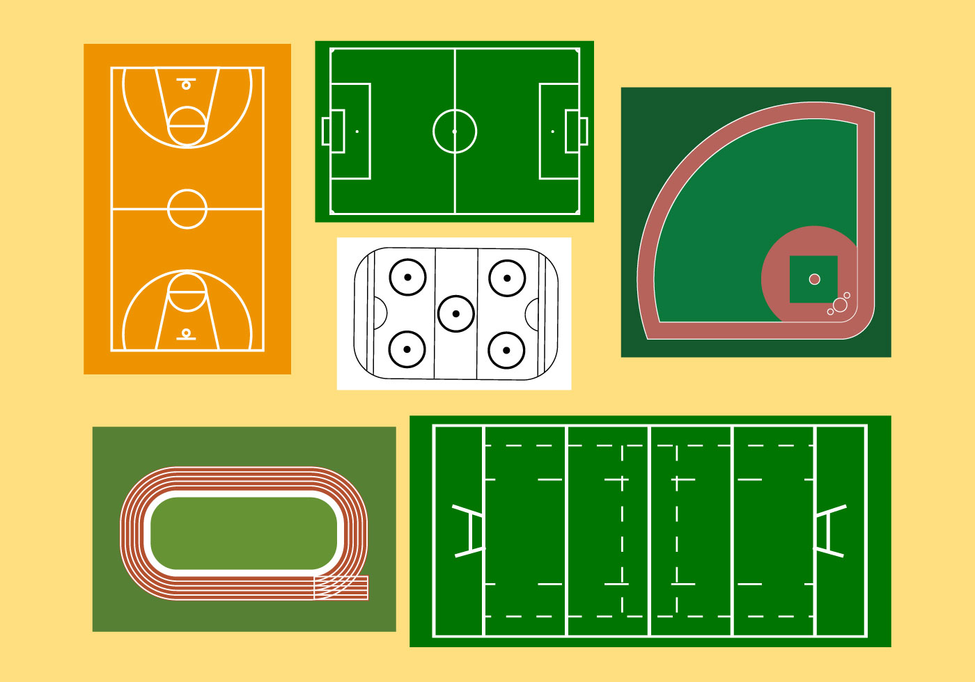 clipart of a football field - photo #50