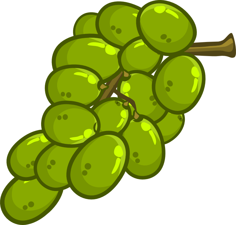 free clipart grapes black and white - photo #26