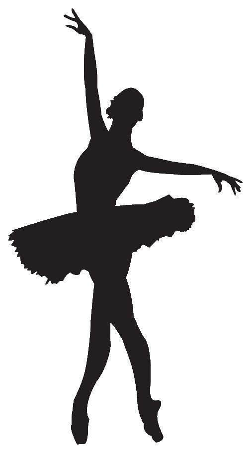 Ballerina ballet dancer clipart silhouette free images 2