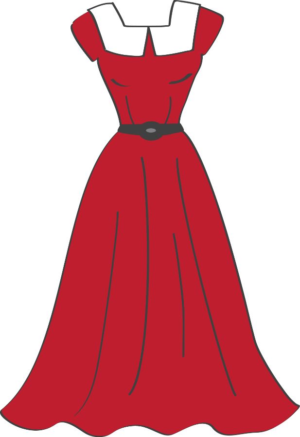 Clipart Picture Of A Dress