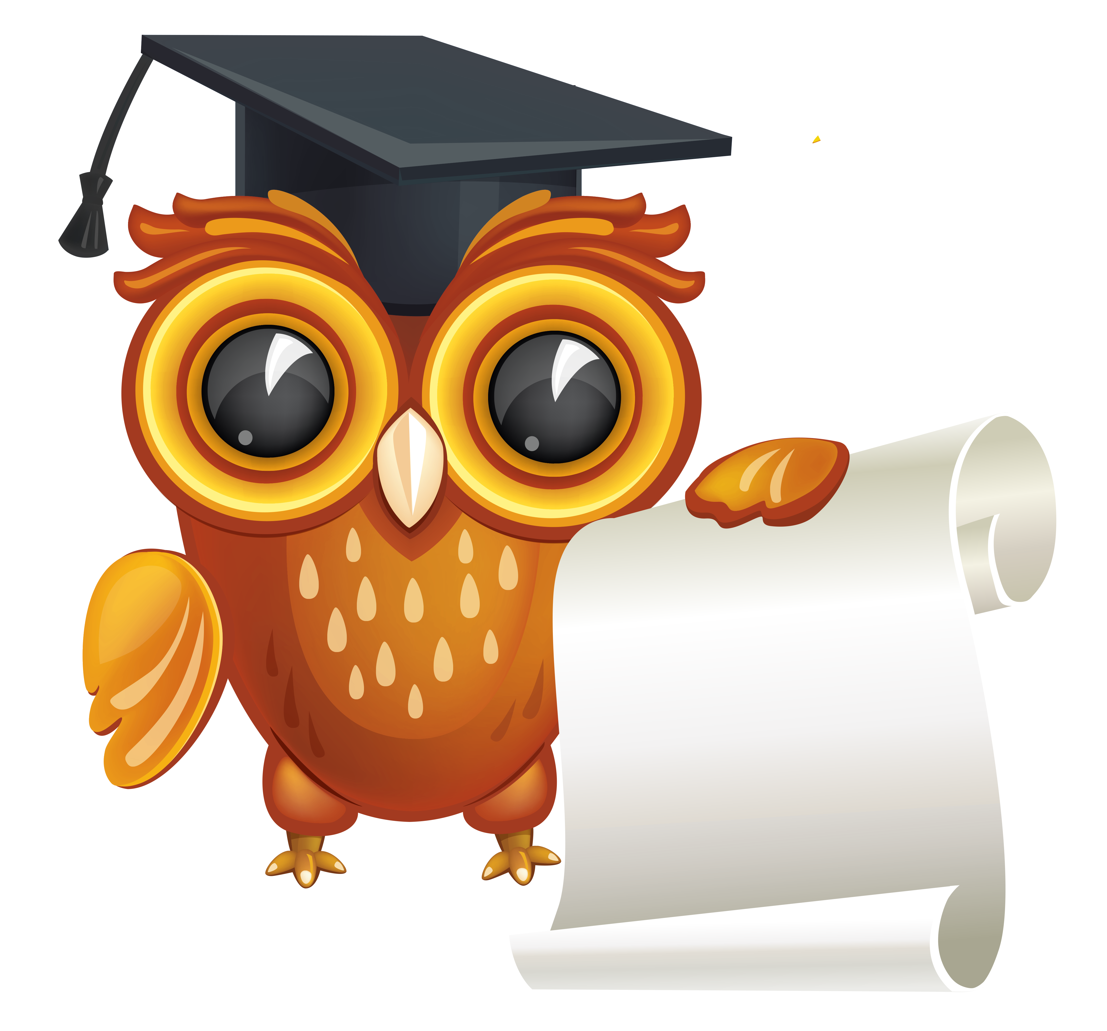 Owl with diploma clipart image gallery yopriceville high ...