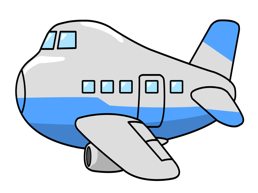 Airplane clipart 2