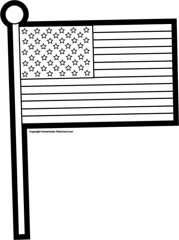 American flag clip art image 2 2