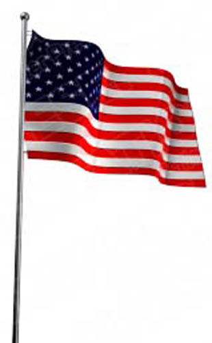 American flag clipart free usa graphics clipartcow