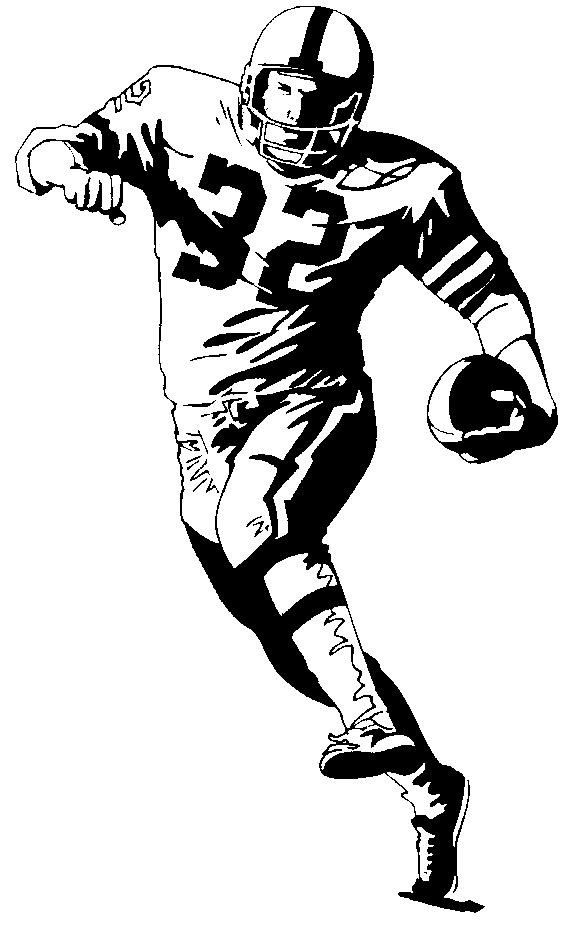 Animated football clipart image 2