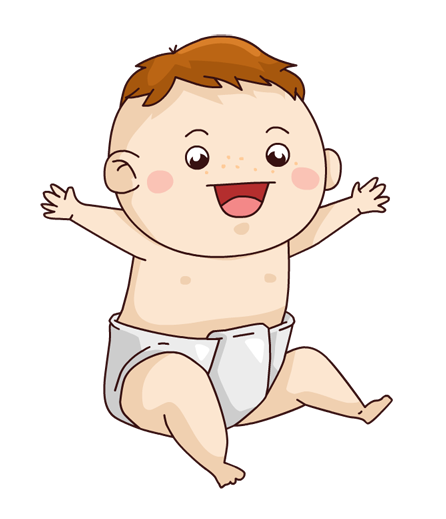 Baby boy baby clip art image 5