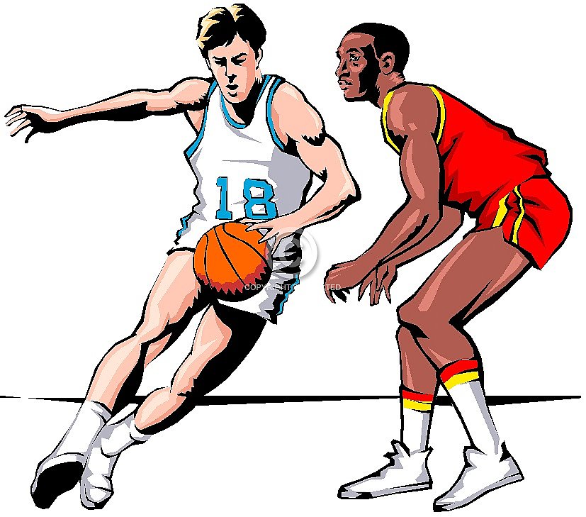 Basketball clip art free clipart clipartcow