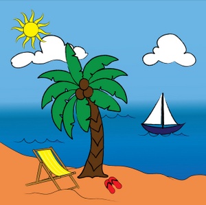 Beach clipart free clipart images clipartcow 9