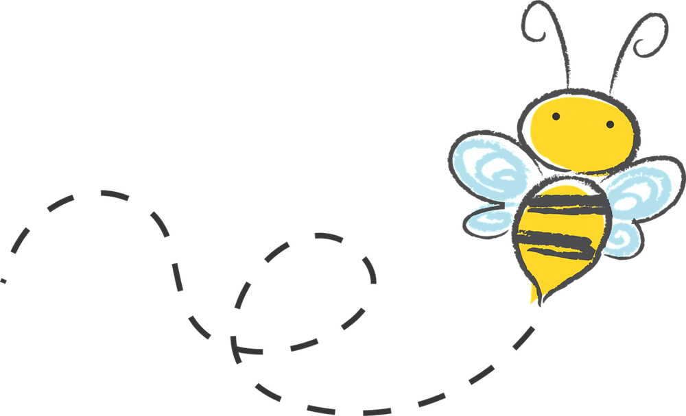 Bee free to use clip art 2