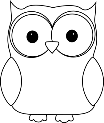 Black and white owl clip art black and white owl image