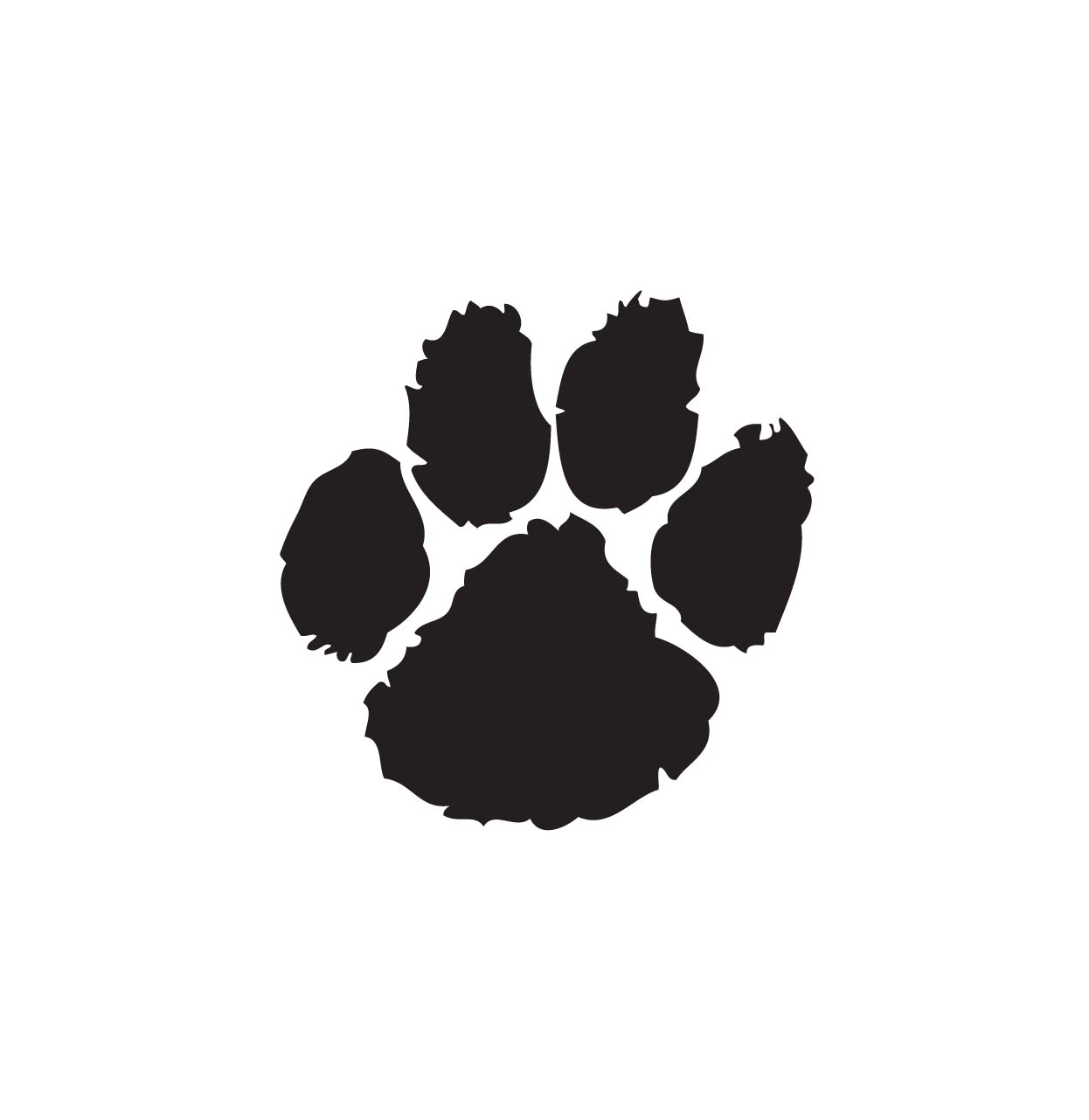 Bulldog paw print free clipart images - Cliparting.com