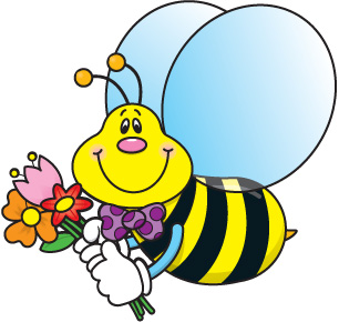 Bumble bee cute bee clip art love bees cartoon clip art more clip 3