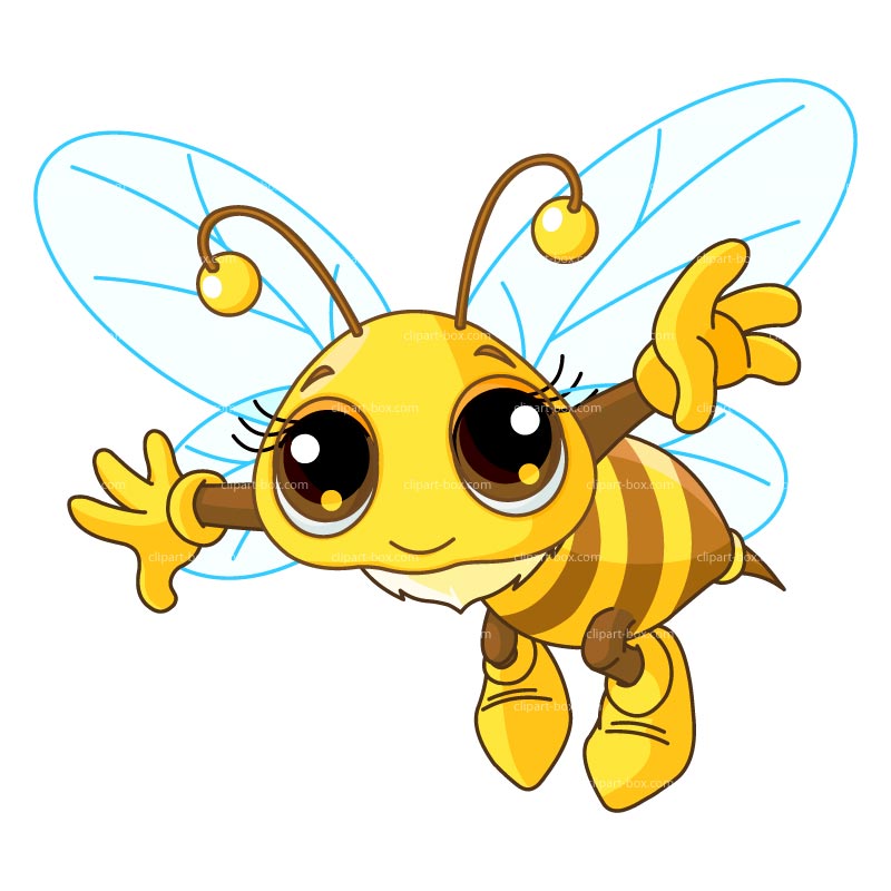 Buzzing bee clipart free clipart images clipartix