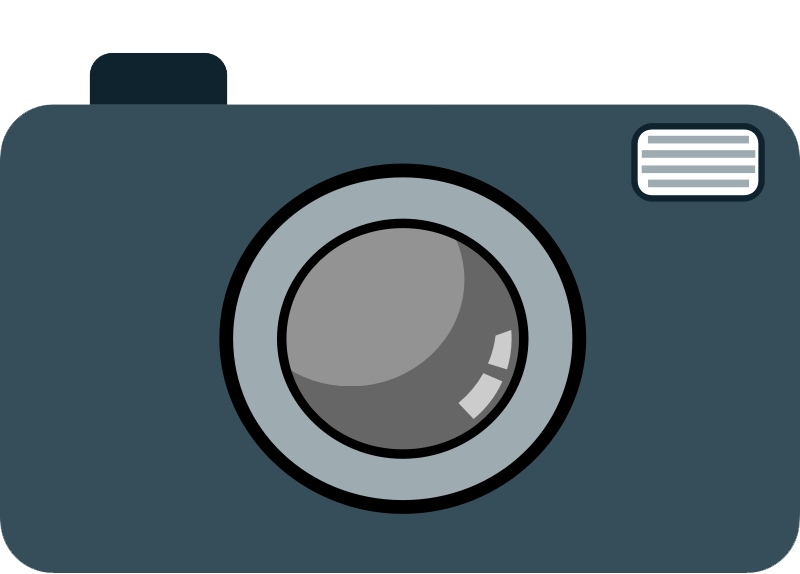 Camera free to use clipart