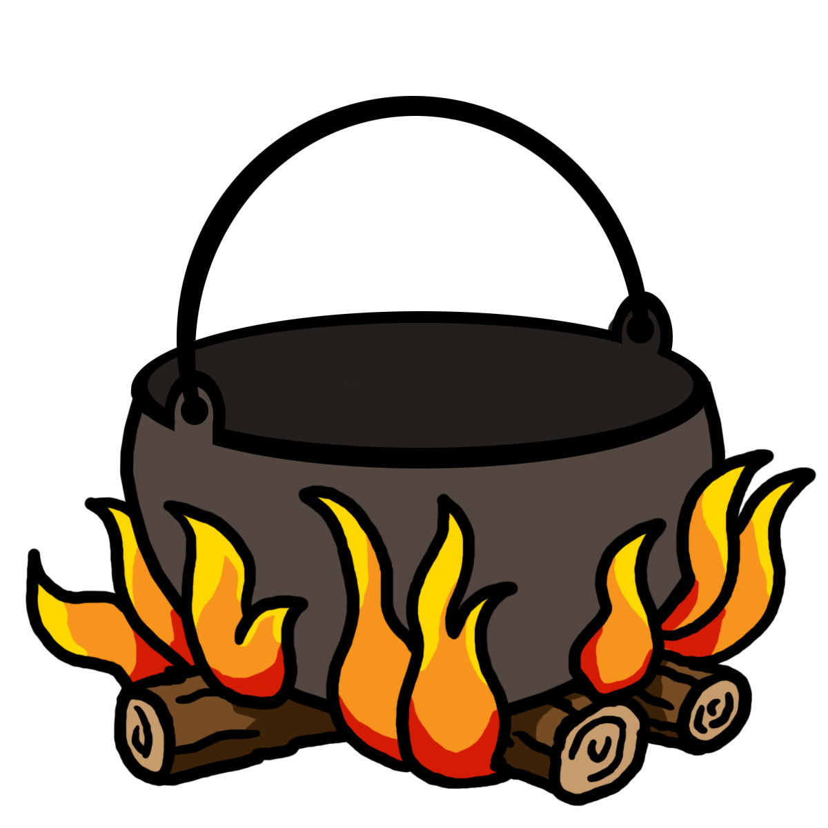 Campfire camp fire clipart 2 image 2