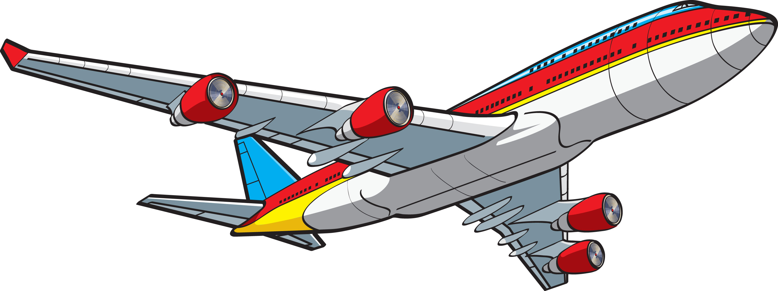 Cartoon airplane clipart free clipart images 4