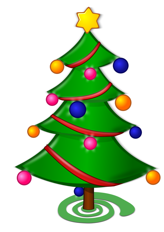 Christmas tree clip art microsoft free clipart