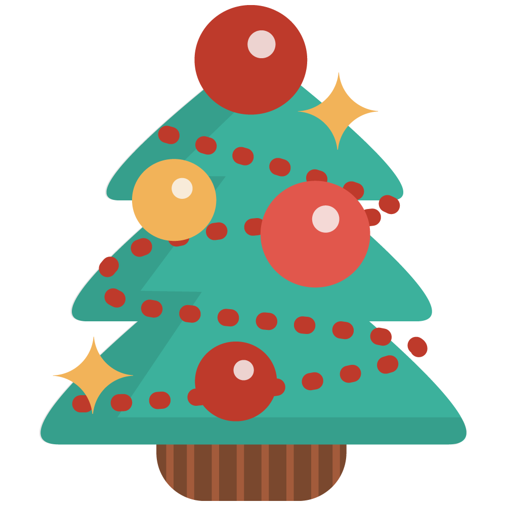Christmas tree free to use clip art 2