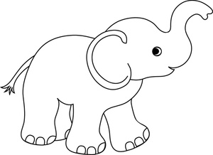Clip art elephant clipartiki 3