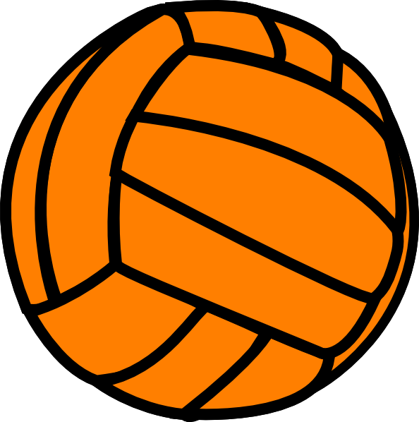 Colorful volleyball clipart free clipart images