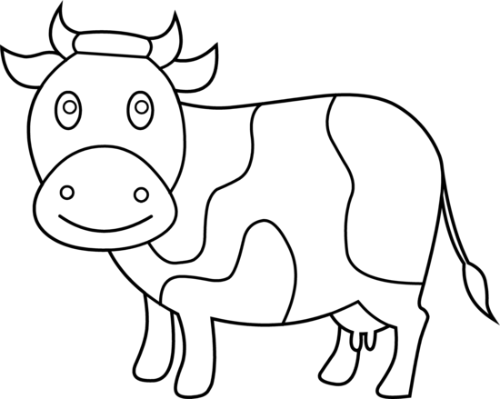 Cow clip art for kids free clipart images clipartix 3