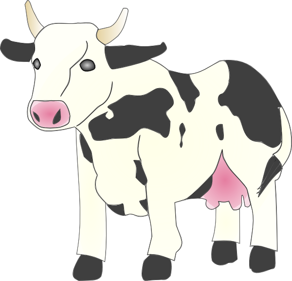 Cow clip art images free clipart images 4