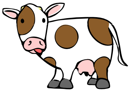 Cow clip art pictures cartoon clipart clipartcow