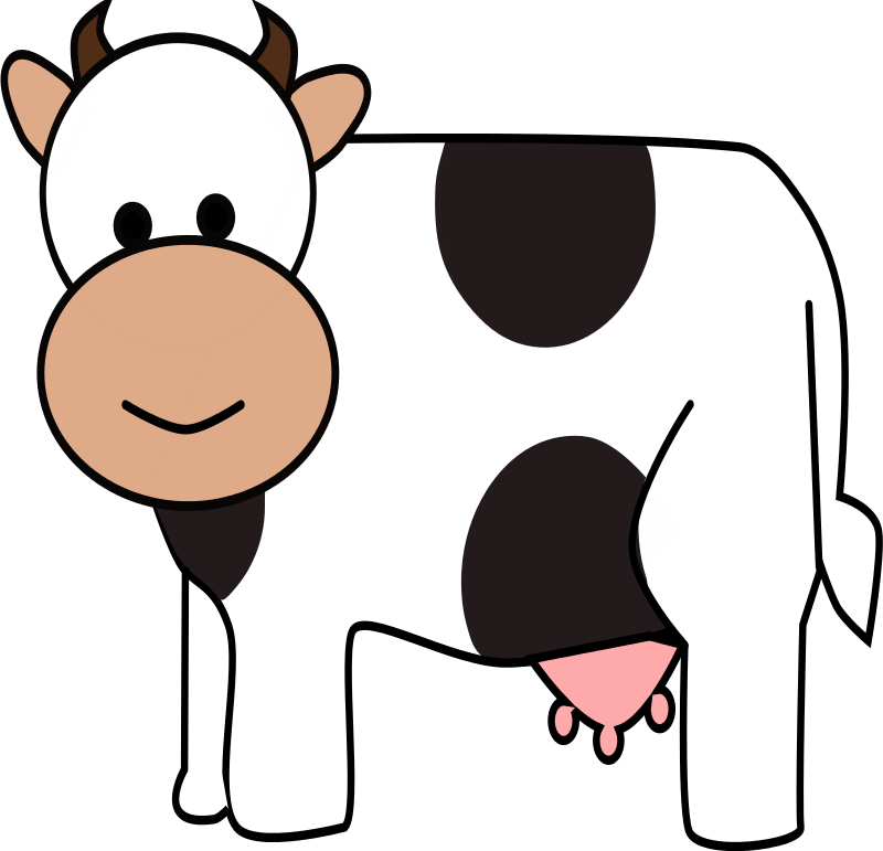 Cow free to use clip art