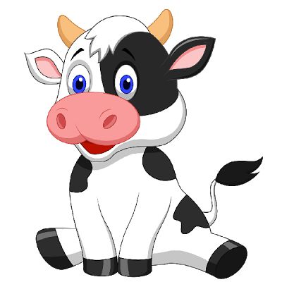 Cow wholyw on w clip art and cutews