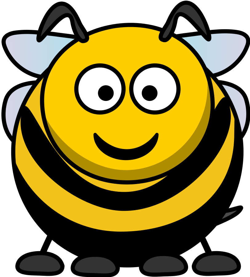 Cute bee clipart free clipart images 2 clipartix 2