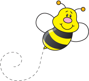 Cute bee clipart free clipart images 2 clipartix 3