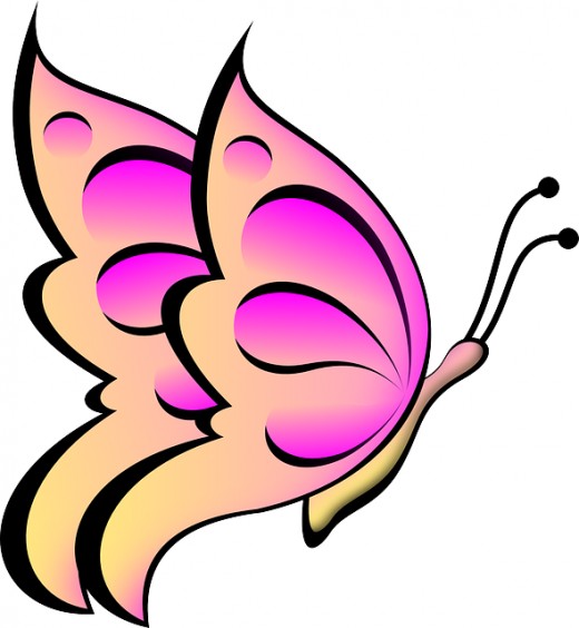 Cute butterfly clipart free clipart images 2
