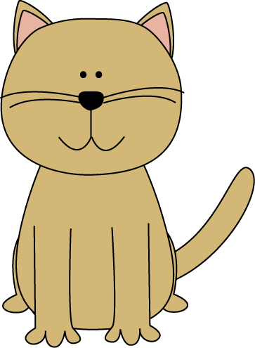 Cute cat cartoon pictures clipart