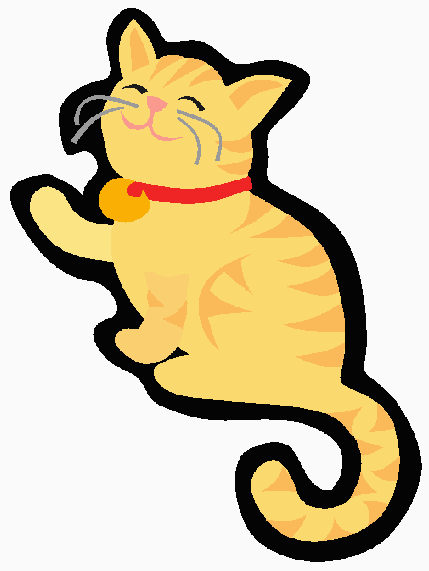 Cute cat clipart free clipart images 5