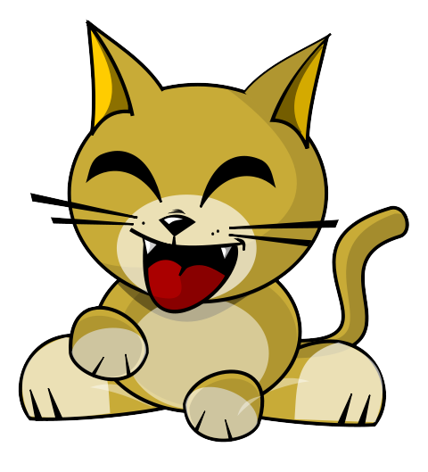 Cute cat clipart free clipart images 6