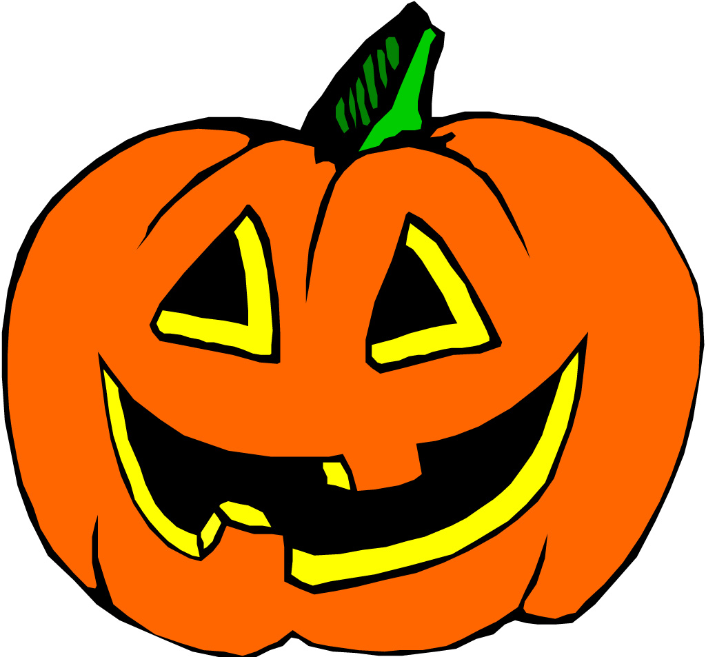 Cute halloween pumpkin clip art