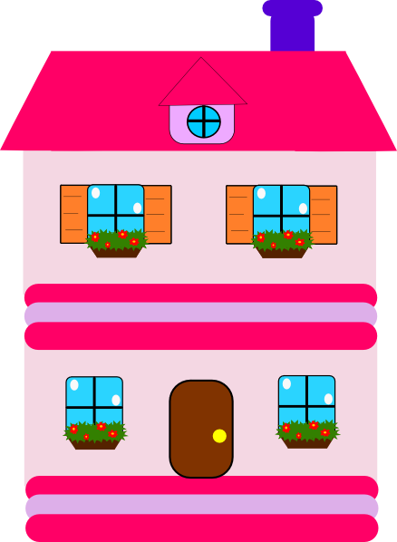 Cute house clipart free clipart images 2