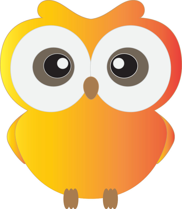 Cute owl clipart owl clip art elements personal andmercial 2