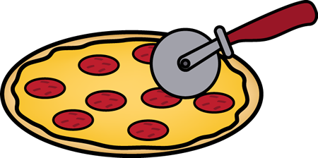 Cutting pizza clip art cutting pizza image