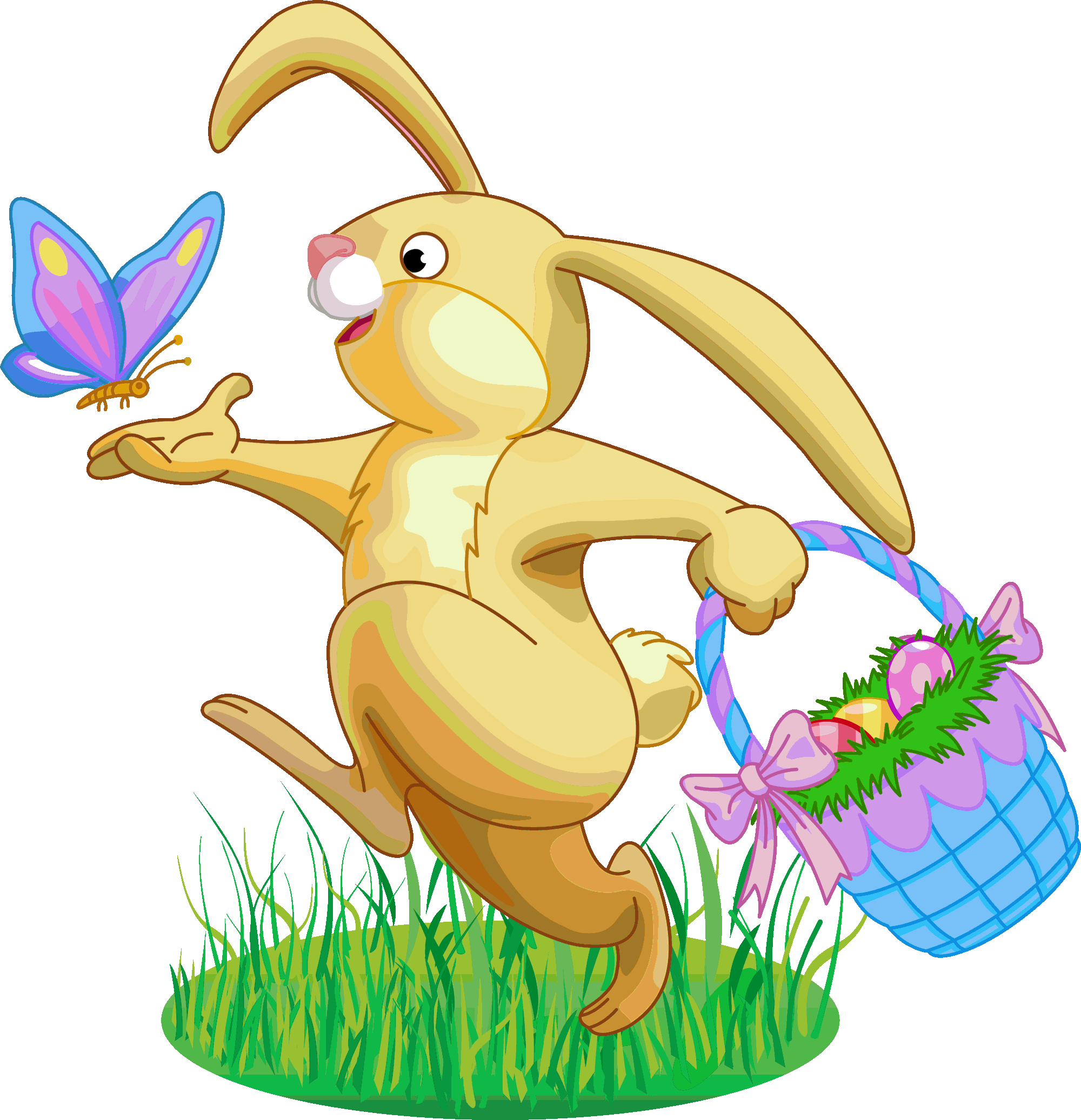 Easter on easter bunny clip art and bunnies 2 clipartix