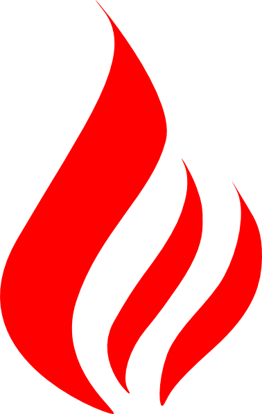 Fire free flame clipart image