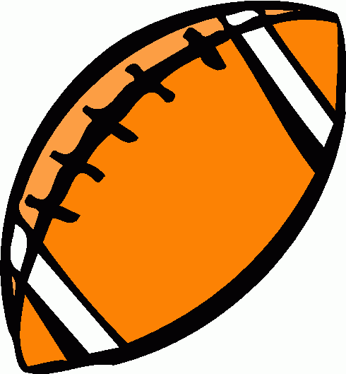 Football clip art frames free clipart images