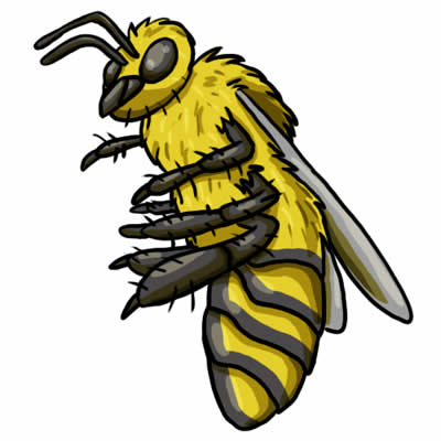 Free bee clip art drawings andlorful images