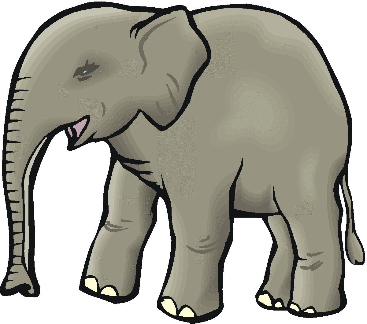Free elephant clip art clipart image 1