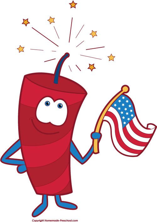 Free fireworks clipart 5